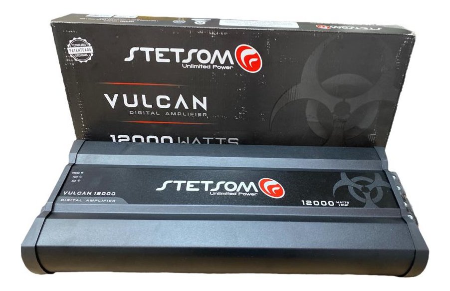 Stetsom Vulcan 12.000 RMS 1 Canal 1 Ohm