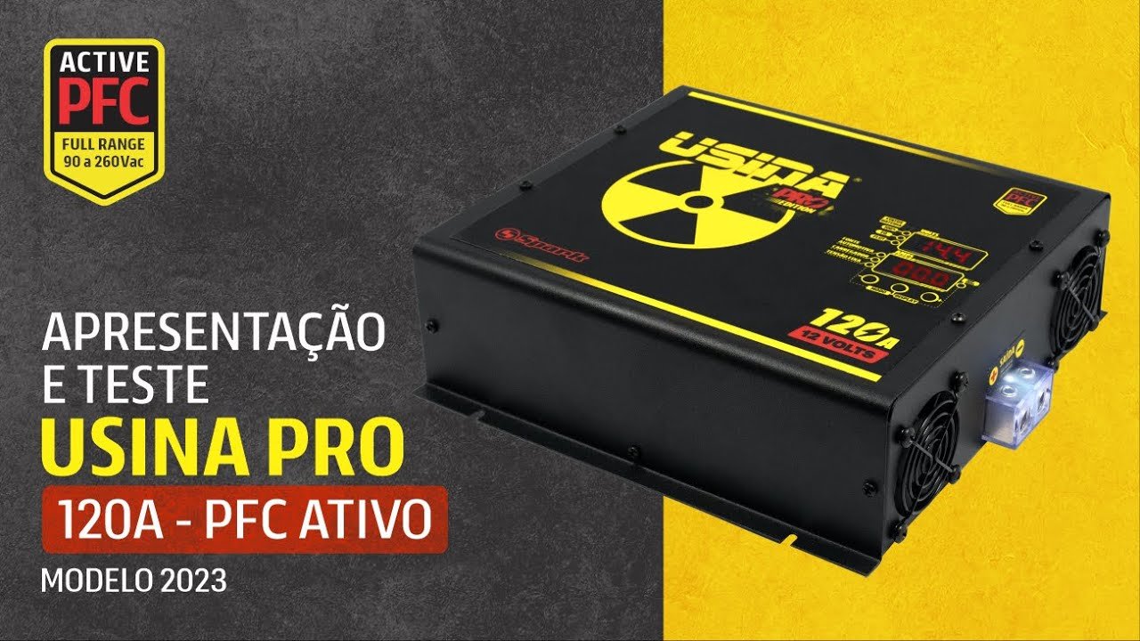 Fonte Usina com PFC ativo 120 Amperes