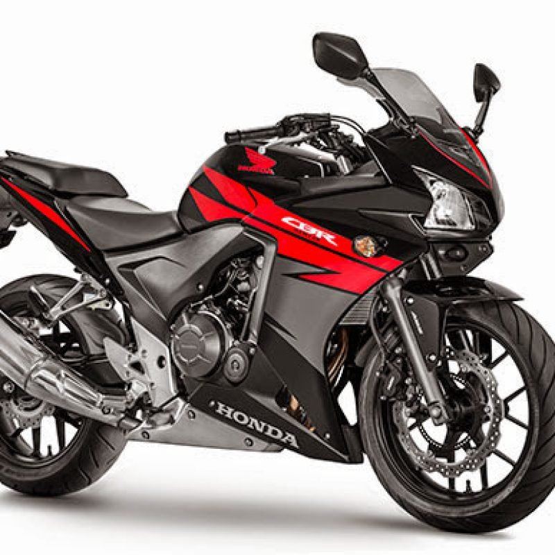 HONDA CBR500 VERMELHA E PRETA