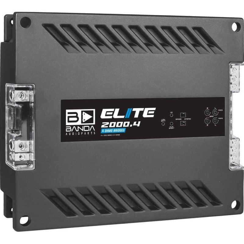 Modulo Banda Elite 2000.4 2000 Wrms 2 Ohms 4 Canais